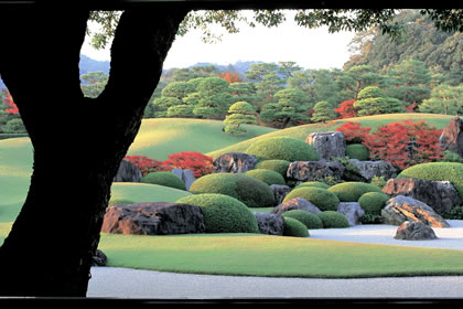 写真：足立美術館