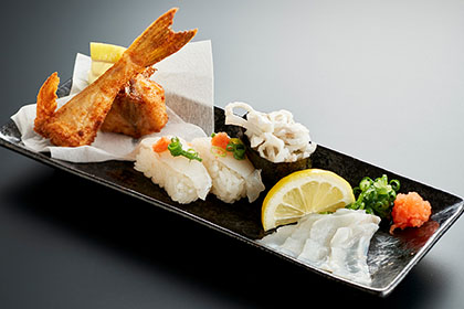 Fugu dishes