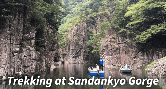 Trekking at Sandankyo Gorge