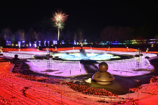 鳥取花迴廊花燈飾 山陰山陽觀光資訊網站 鳥取花迴廊花燈飾 山陰山陽觀光資訊網站