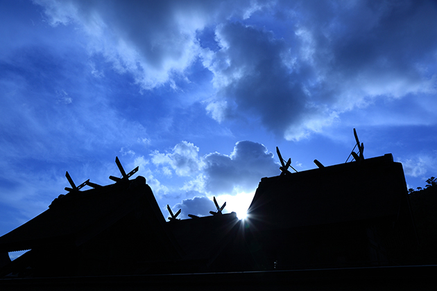 在 神 祭 大社 出雲